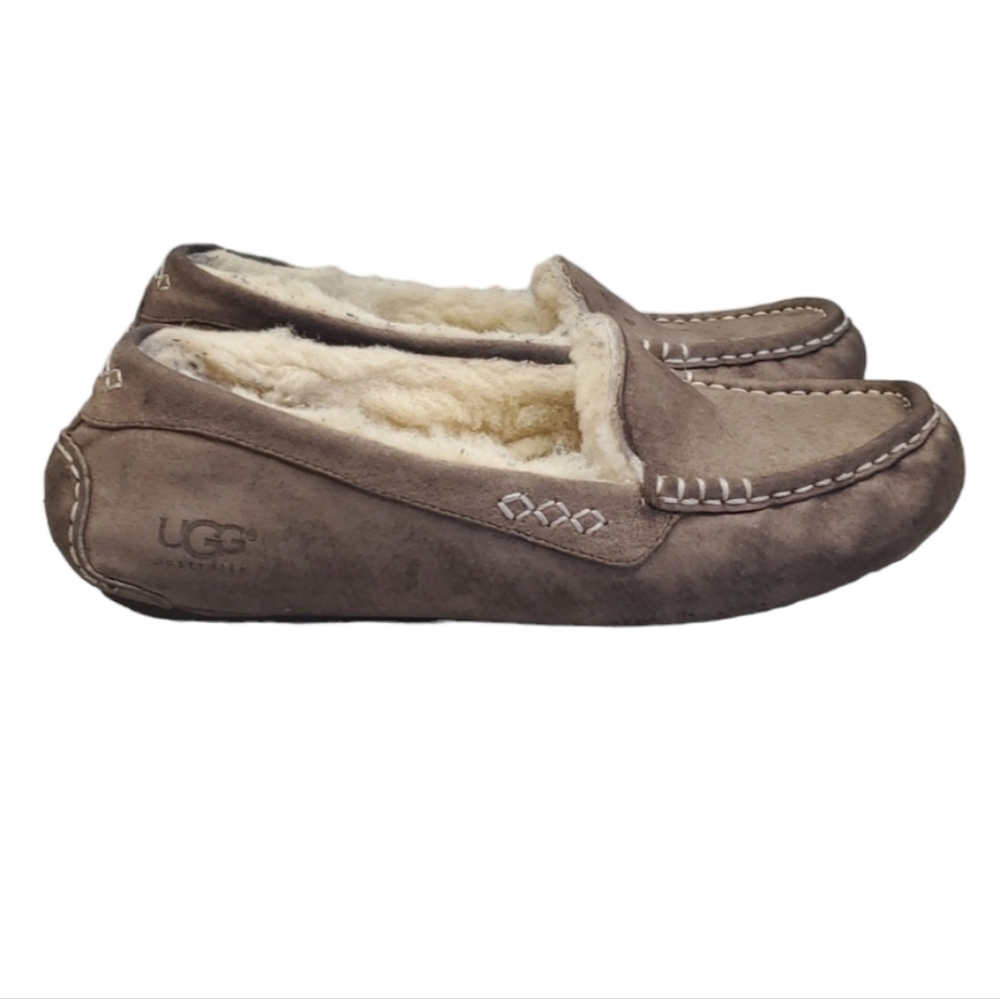 Ugg Australia Women Ansley Sheepskin Insulated Lined Loafer Slip on shoes sz 6
